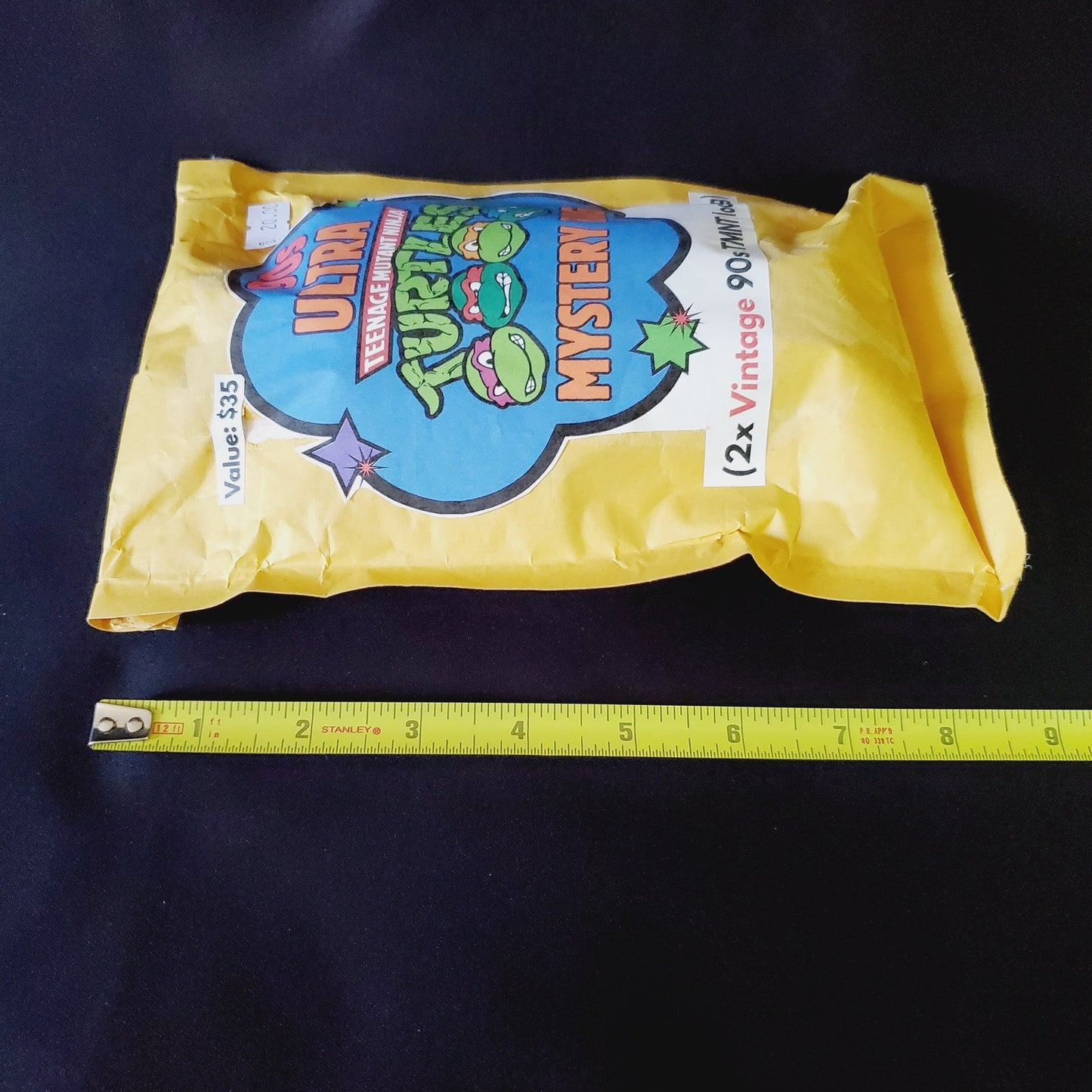 2 TMNT Figs Blind Box + McD's Mystery Toy (2x Vintage or Modern TMNT figs per bag)