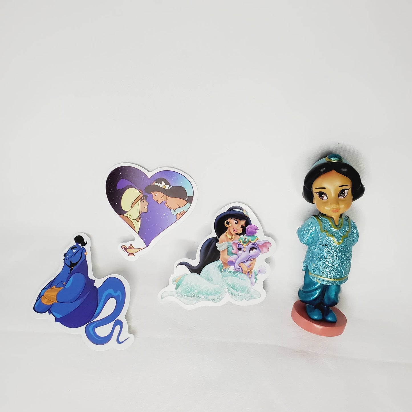 NIP(Sealed) Disney Aladdin '93 VHS Black Diamond. Mini Jasmine Fig. 3 stickers - NIP(Sealed)