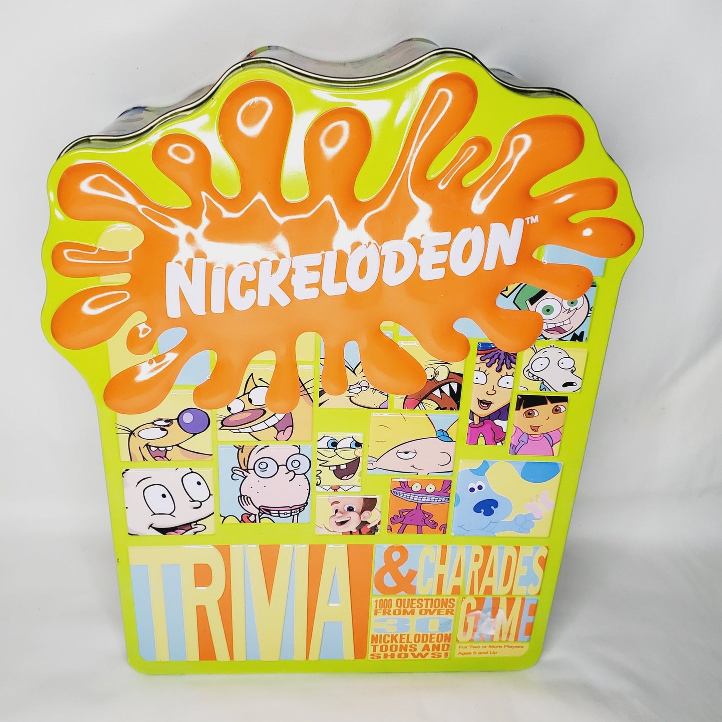 Vintage '04 Nickelodeon Trivia & Charades Game. Over 1000 questions & 30 Characters