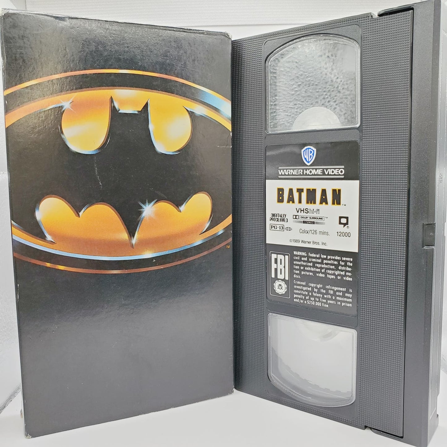 Batman Vintage VHS Bundle. Tim Burton's Batman '89. Batman & Robin '97. Tested