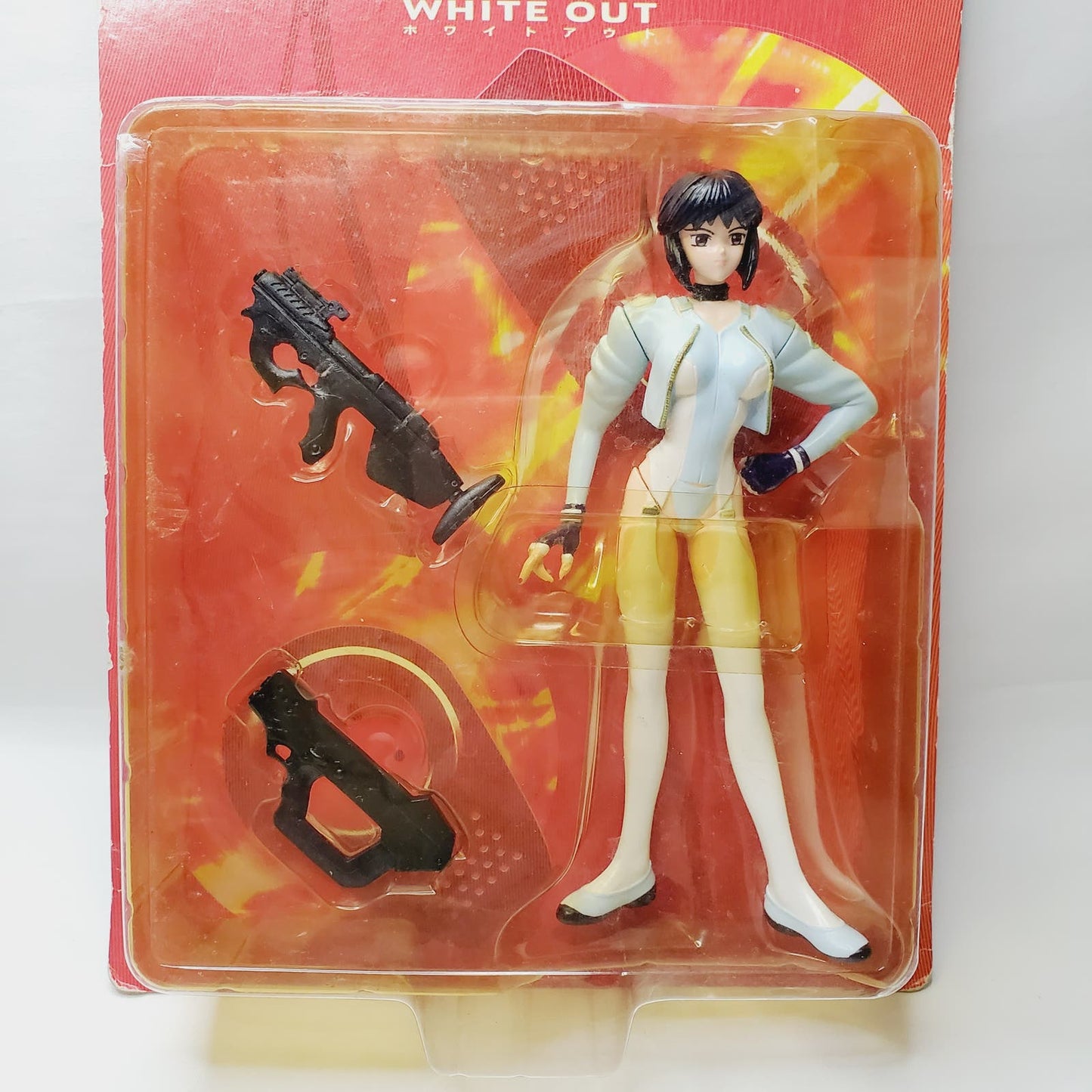 '99 Vintage Ghost in the Shell Motoko Kusanagi White Out Action Figure - NIB