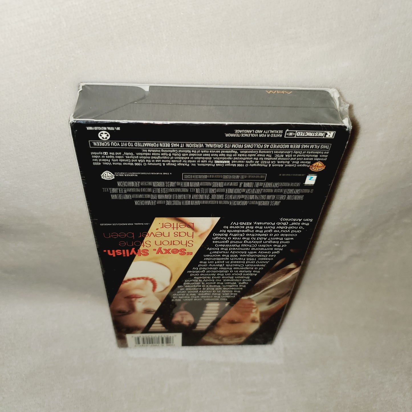 '96 Vintage Diabolique Murder Mystery Suspense Thriller VHS WB - NIP(Sealed)