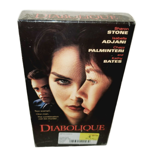 '96 Vintage Diabolique Murder Mystery Suspense Thriller VHS WB - NIP(Sealed)