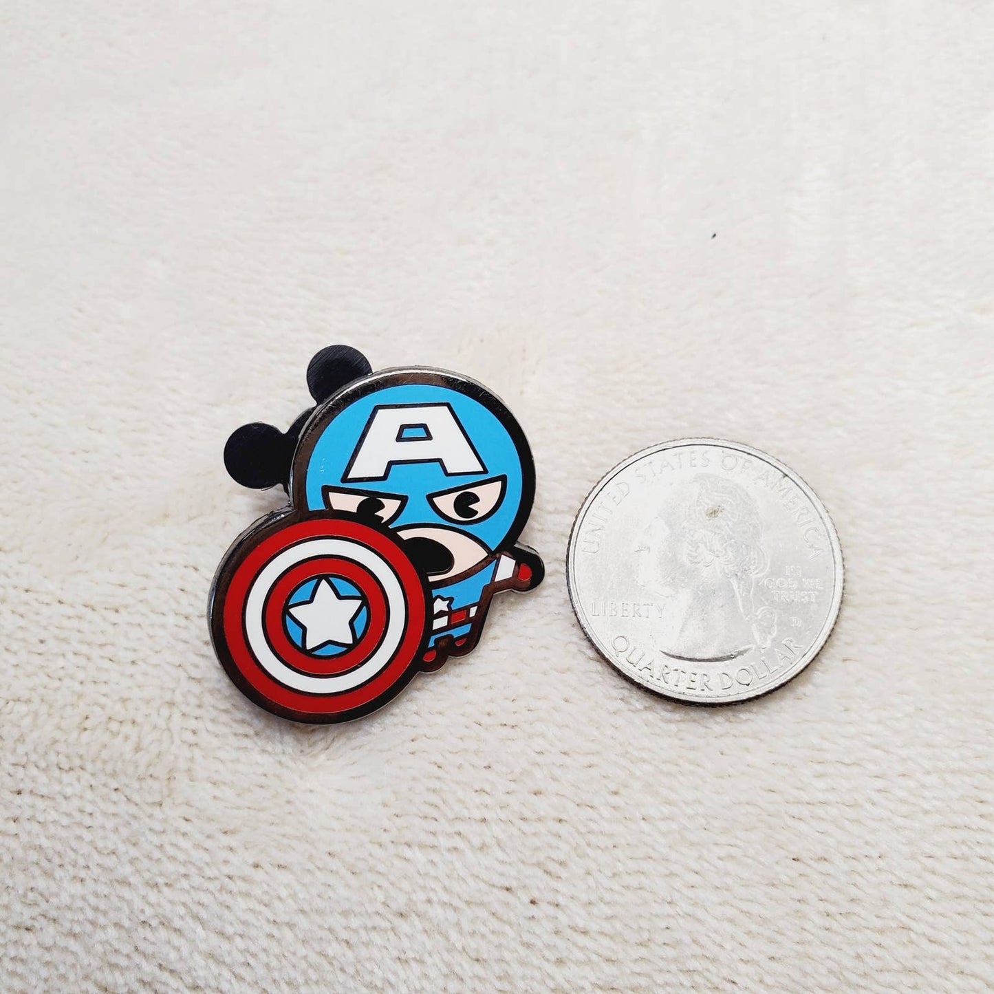 7 Marvel Disney Trading Fashion Lapel Enamel Kawaii Pins W/ Mickey Pin Backings