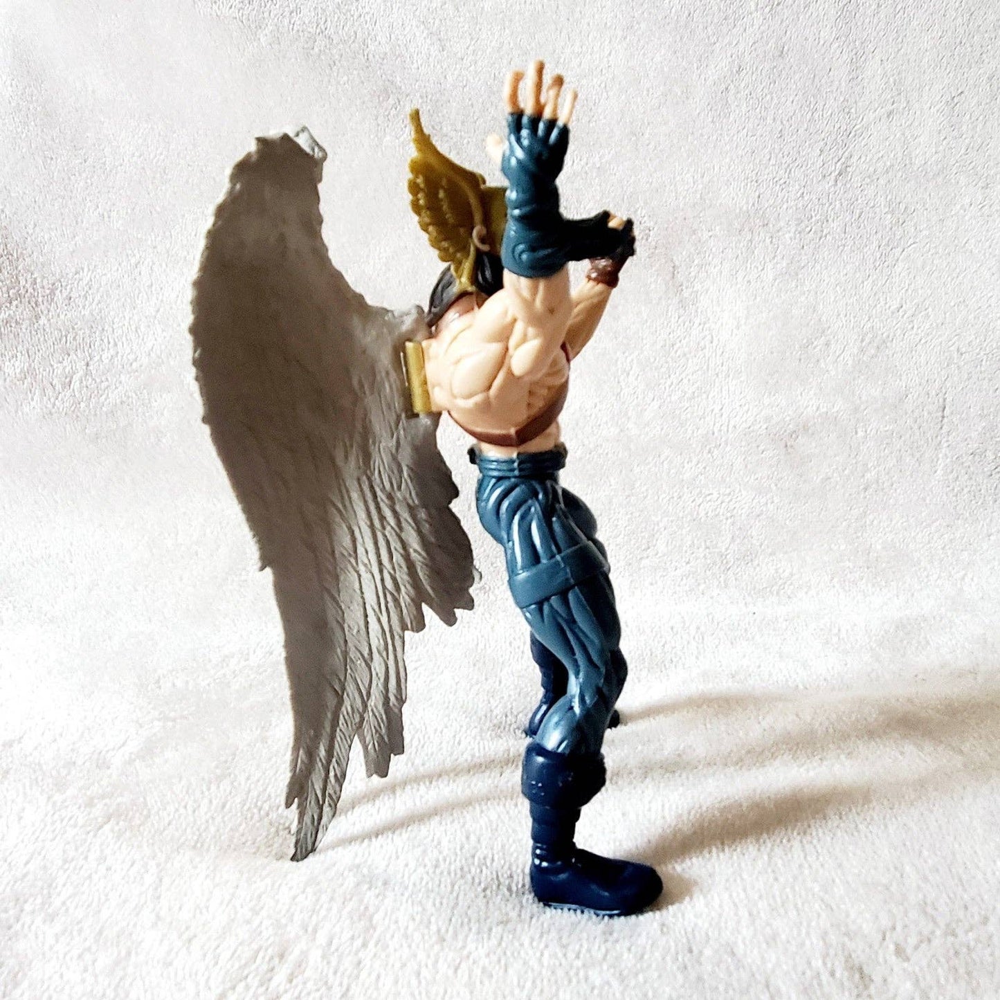 '96 Vintage Hawkman Total Justice League DC. Arms legs & wings are posable.
