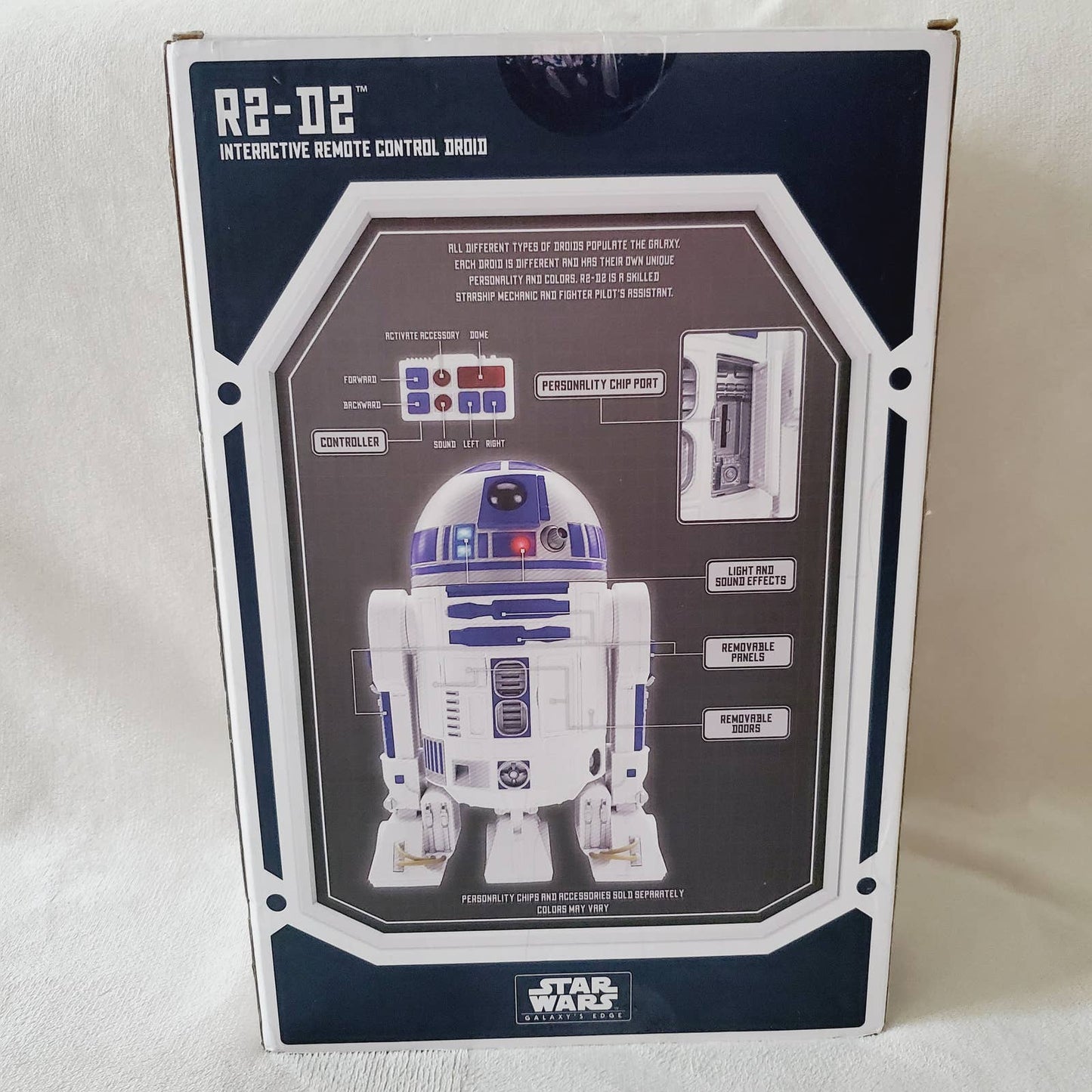 Disney Star Wars Galaxy's Edge R2-D2 Interactive Remote Control Droid - NIB & NWT