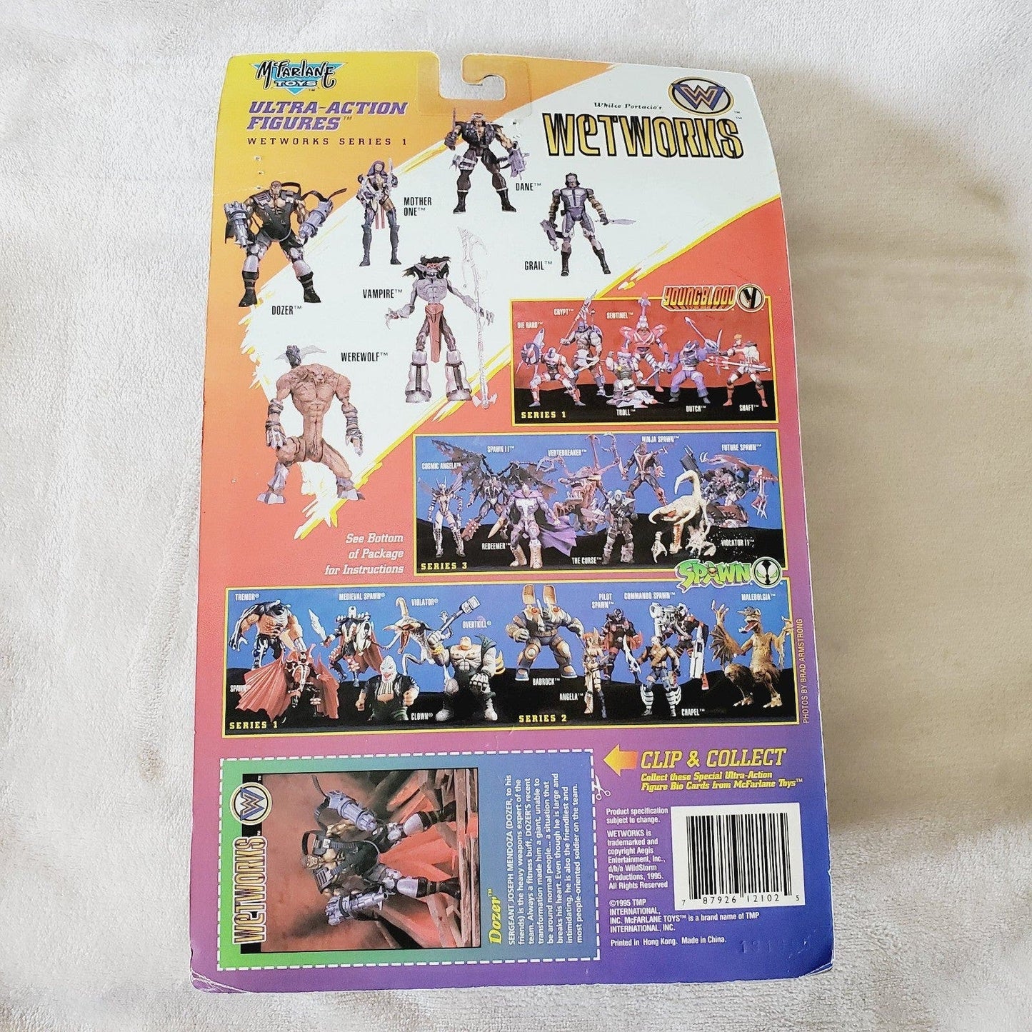 '95 Todd McFarlane's Toys Spawn Series 3 Cosmic Angela Action Figure- NIB(Unopened)