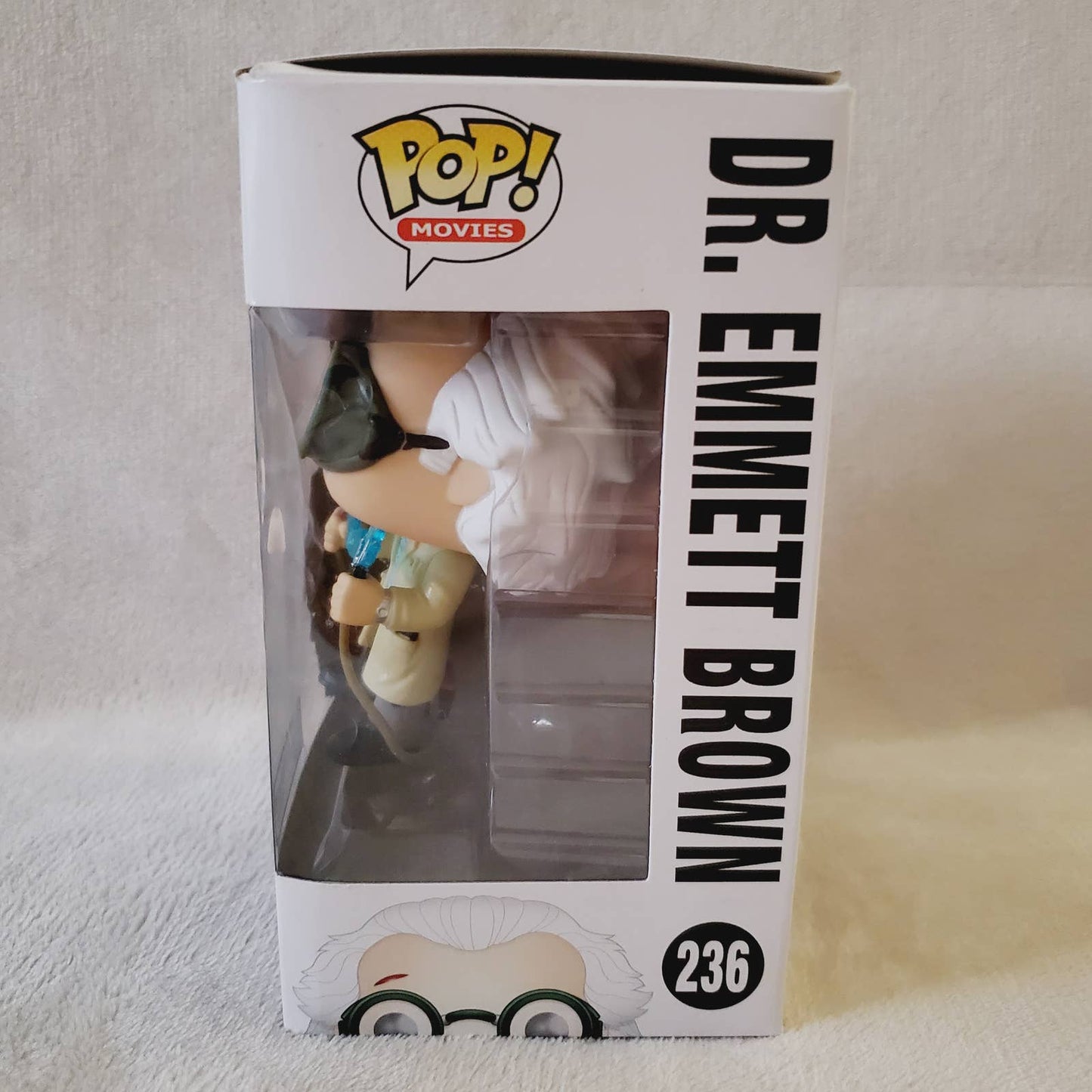 Back to the Future Dr. Emmett Brown Loot Crate Exclusive 236 Funko Pop 14+ - NIB
