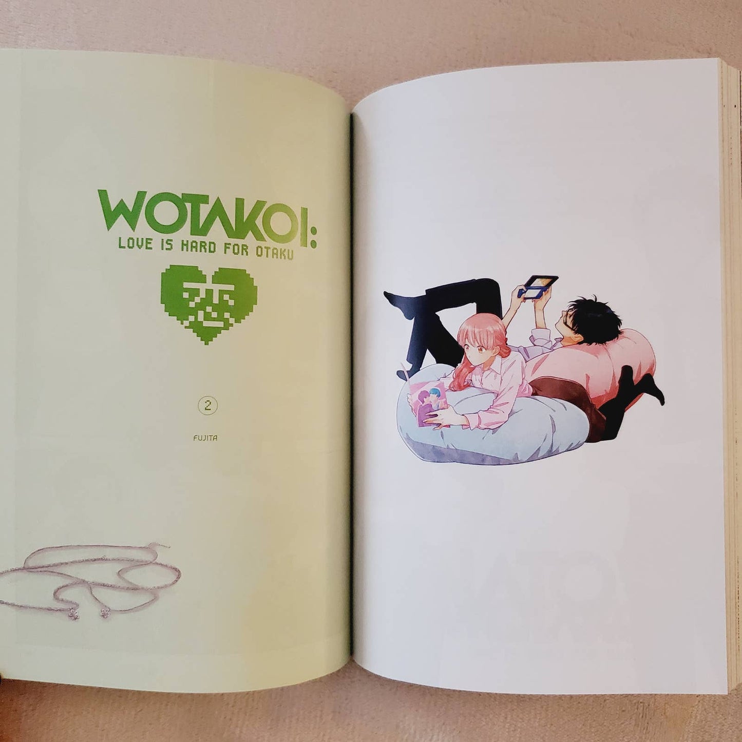 Graphic Novel Wotakoi: Love is hard for Otaku Volume 1&2 Paperback 2018 Romance - NWOT