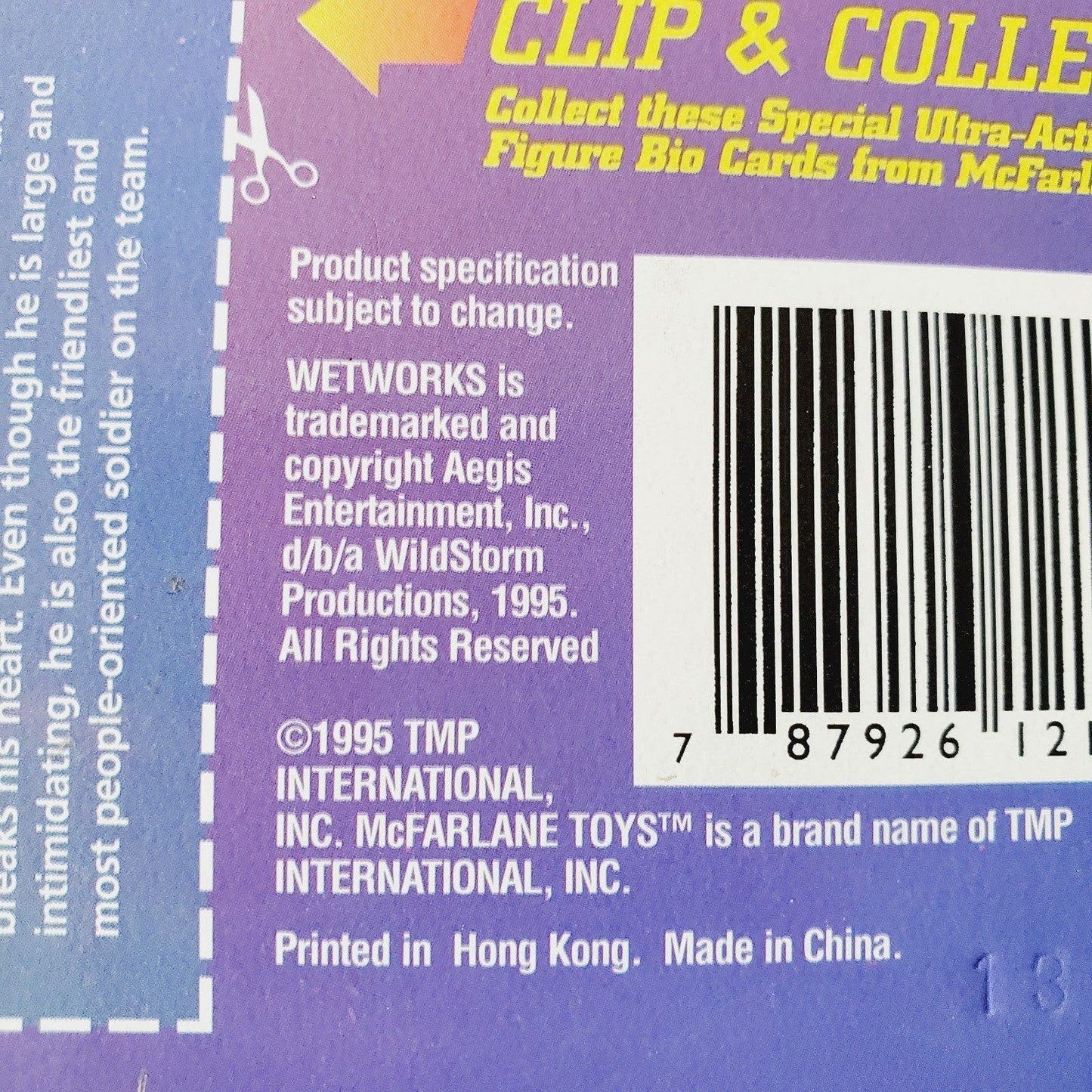 '95 Todd McFarlane's Toys Spawn Series 3 Cosmic Angela Action Figure- NIB(Unopened)