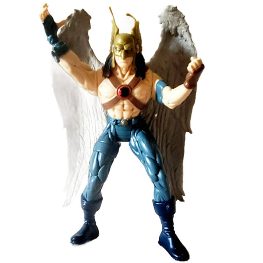 '96 Vintage Hawkman Total Justice League DC. Arms legs & wings are posable.
