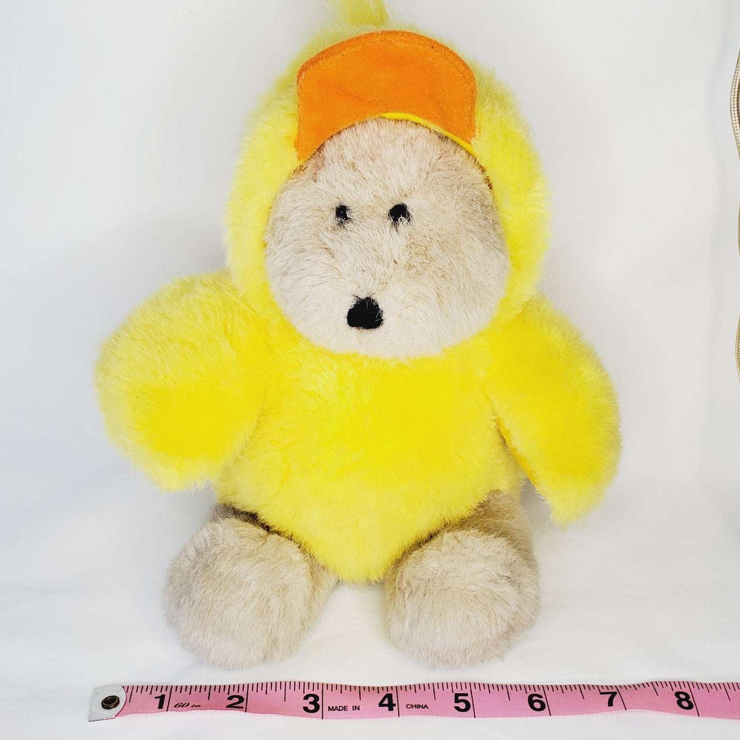 Easter Starbucks  Bearista Duck Teddy Vintage 90s 6th Edition Soft Fuzzy Chick