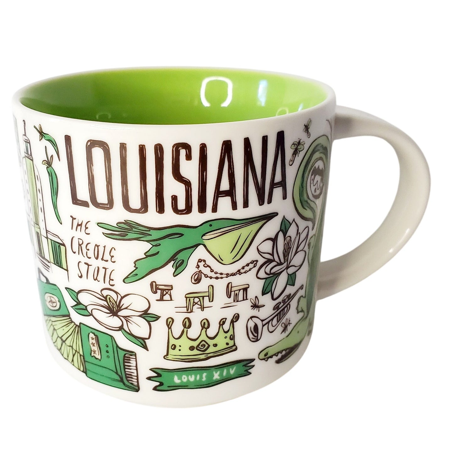 Starbucks Louisiana The Creole State Ceramic "BEEN THERE SERIES" 2019 Mug - LNew