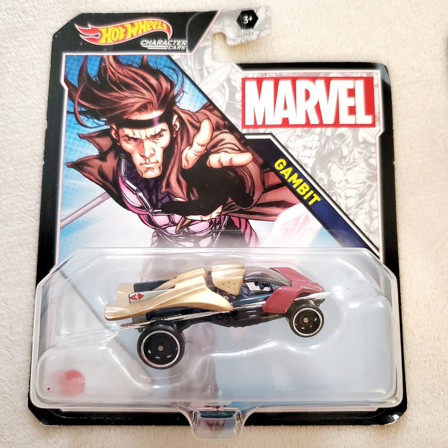 Hot Wheels Marvel X-Men Character Die-Cast Cars. Wolverine & Gambit '20 - NIB