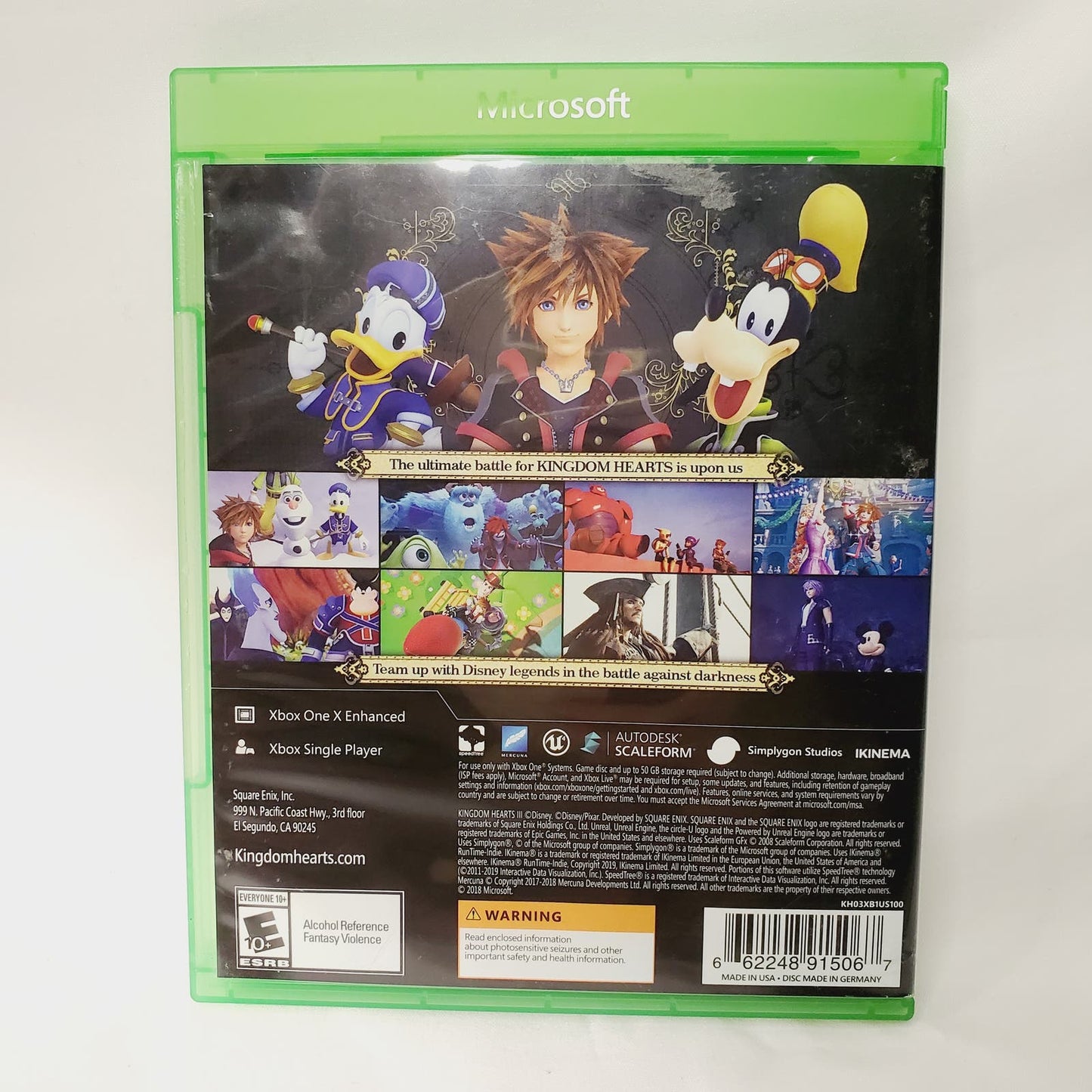 Kingdom Heart Bundle: Limit Form Sora Action Figurine & KH3 Xbox One Complete