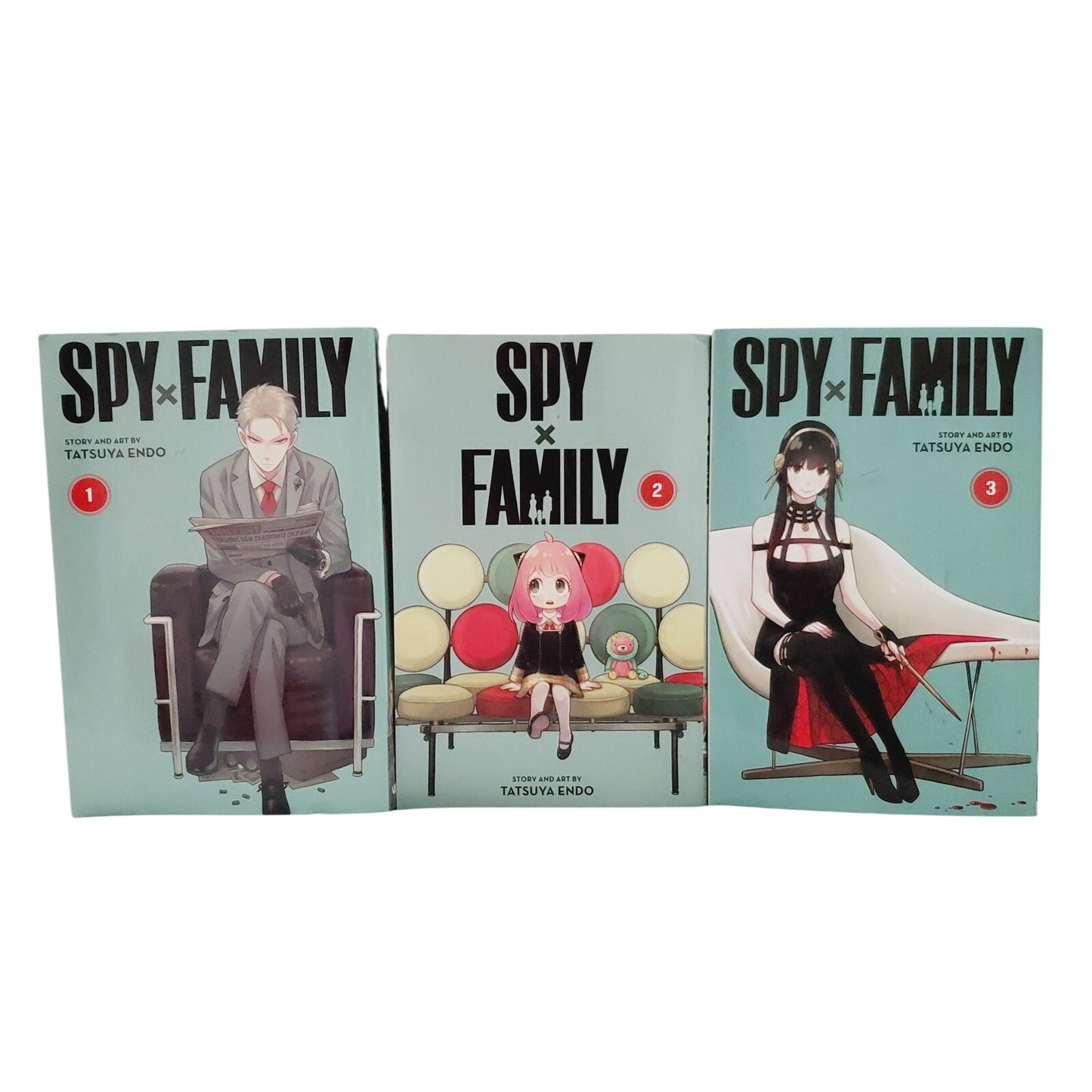 Spy × Family Manga 1-3 Collection Set Tatsuya Endo. Loid, Yor, Anya. Family comedy