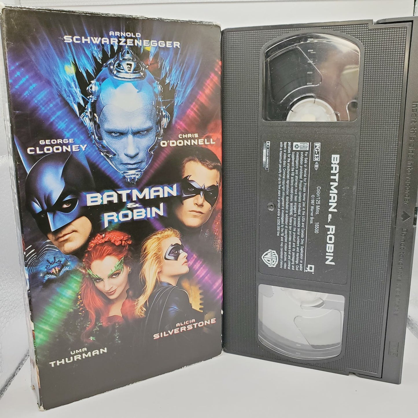 Batman Vintage VHS Bundle. Tim Burton's Batman '89. Batman & Robin '97. Tested