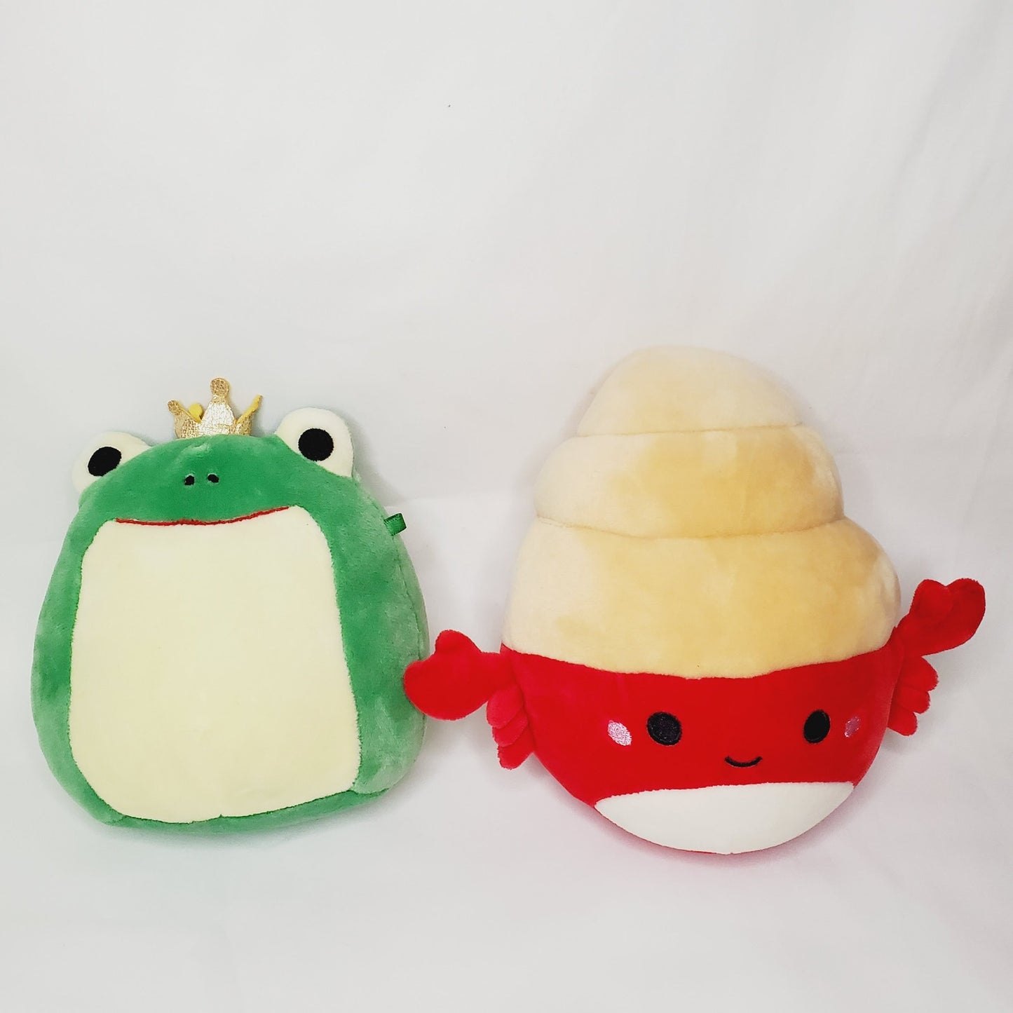 Squishmallows: Helene Sloth, Wendy Frog, Herb Turtle, Indie Crab, Baratelli - LNew