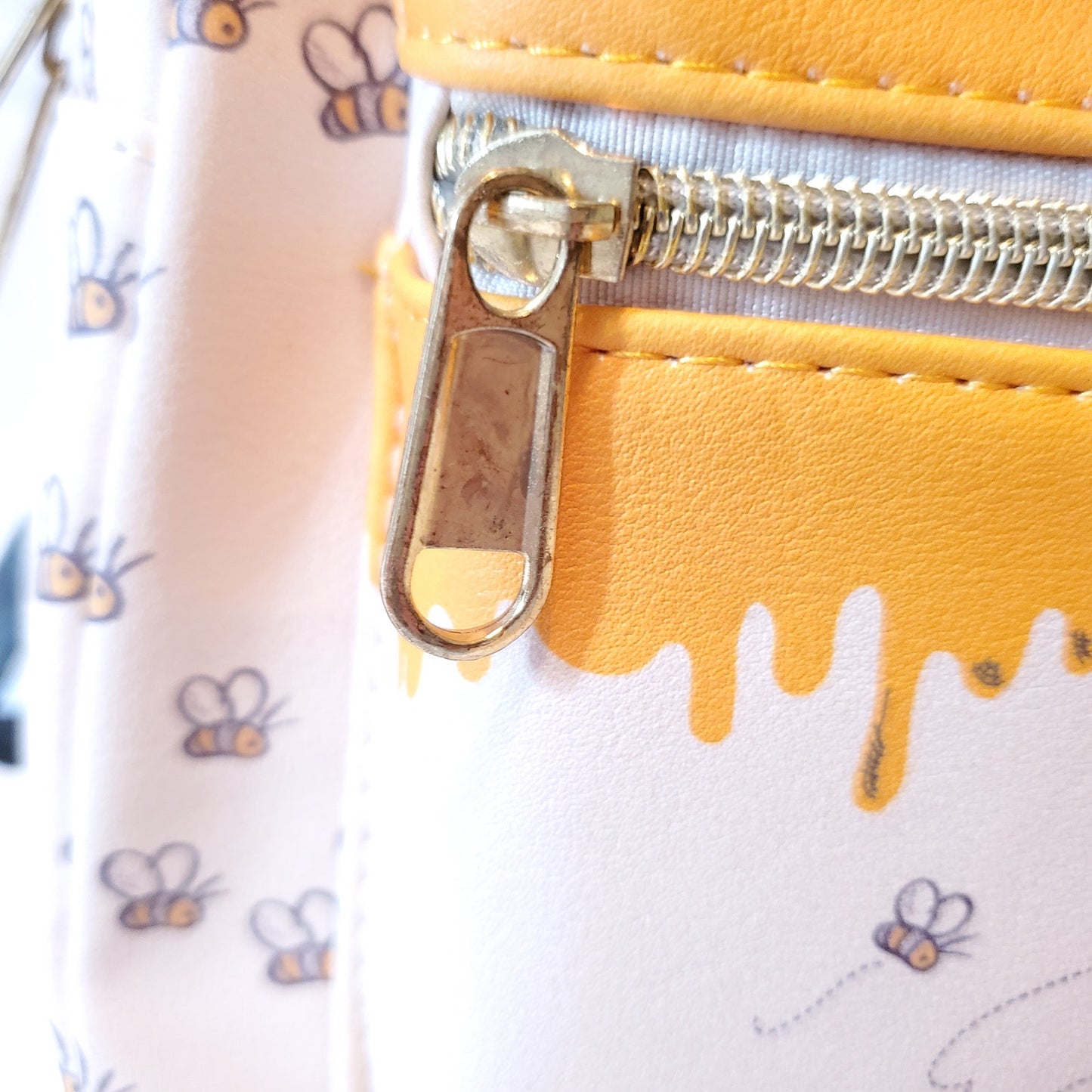 Disney Winnie the Pooh Loungefly  "oh, bother!" Honey Bees Mini Backpack
