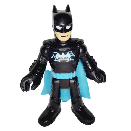 Batman w/ Cape DC Super Friends Fisher Price 10.5" Posable Figurine 2019 Action Figure Toy - New