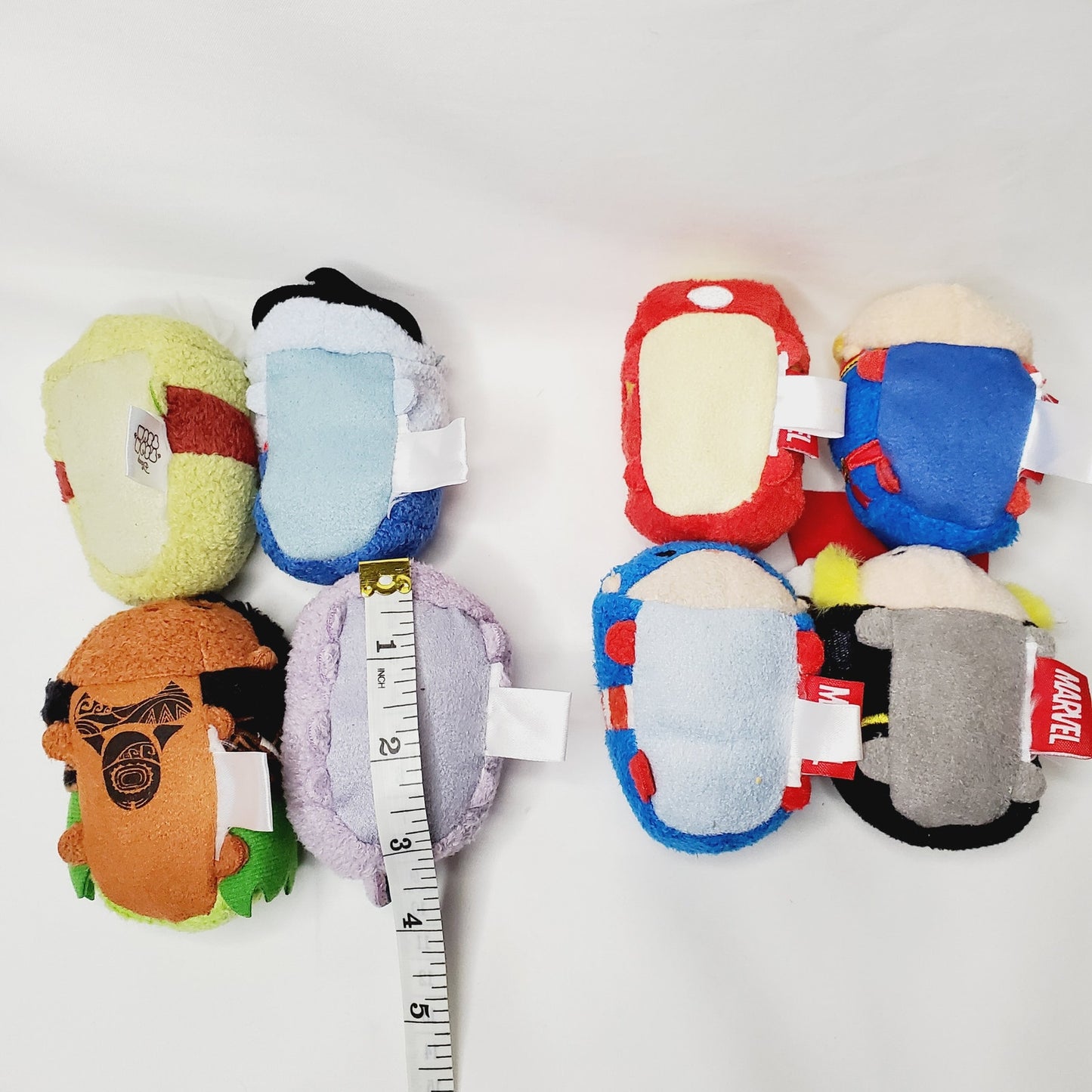 8 Disney & Marvel Tsum Tsum Mini Beanie Plushes Bundle. Ironman, Thor and more!