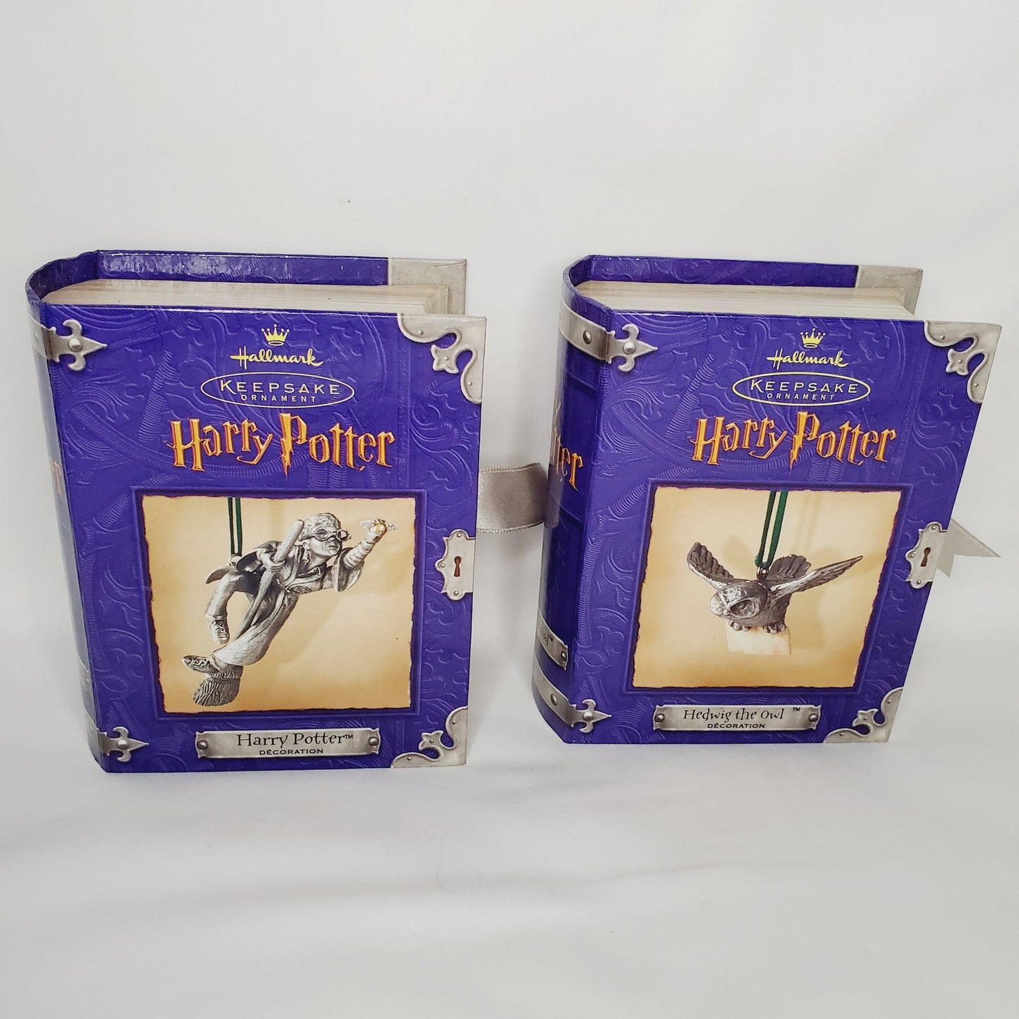 Harry Potter Vintage NIB 00s Hallmark Metal Christmas Holiday Keepsake Ornaments