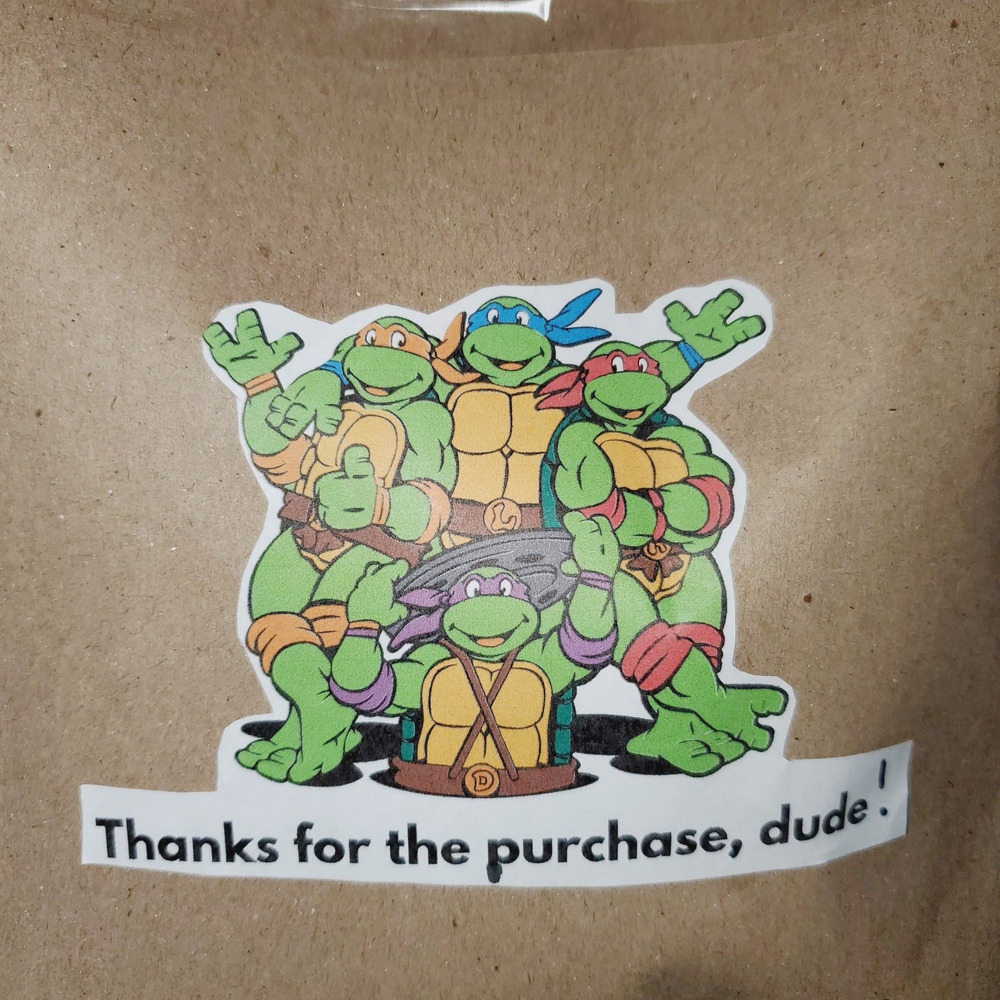 '90s TMNT Mystery Bag. 2x Vintage TMNT Loose Figs + BONUS McD's Mystery Toy