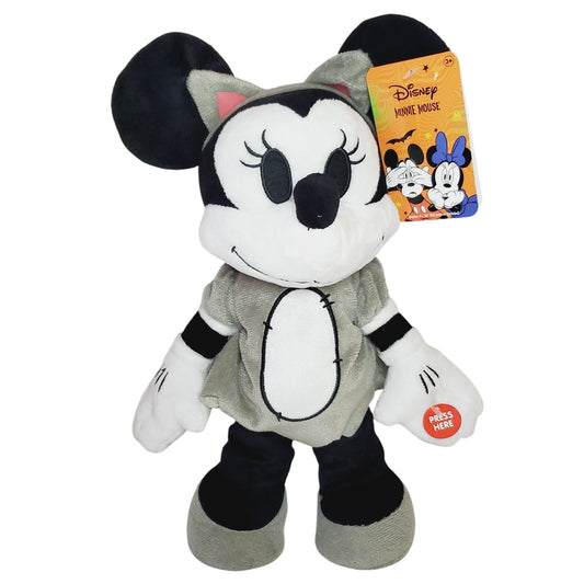 Disney & JustPlay Halloween Minnie Mouse Stepper Dancing Toy (Tested) 14" - NWT