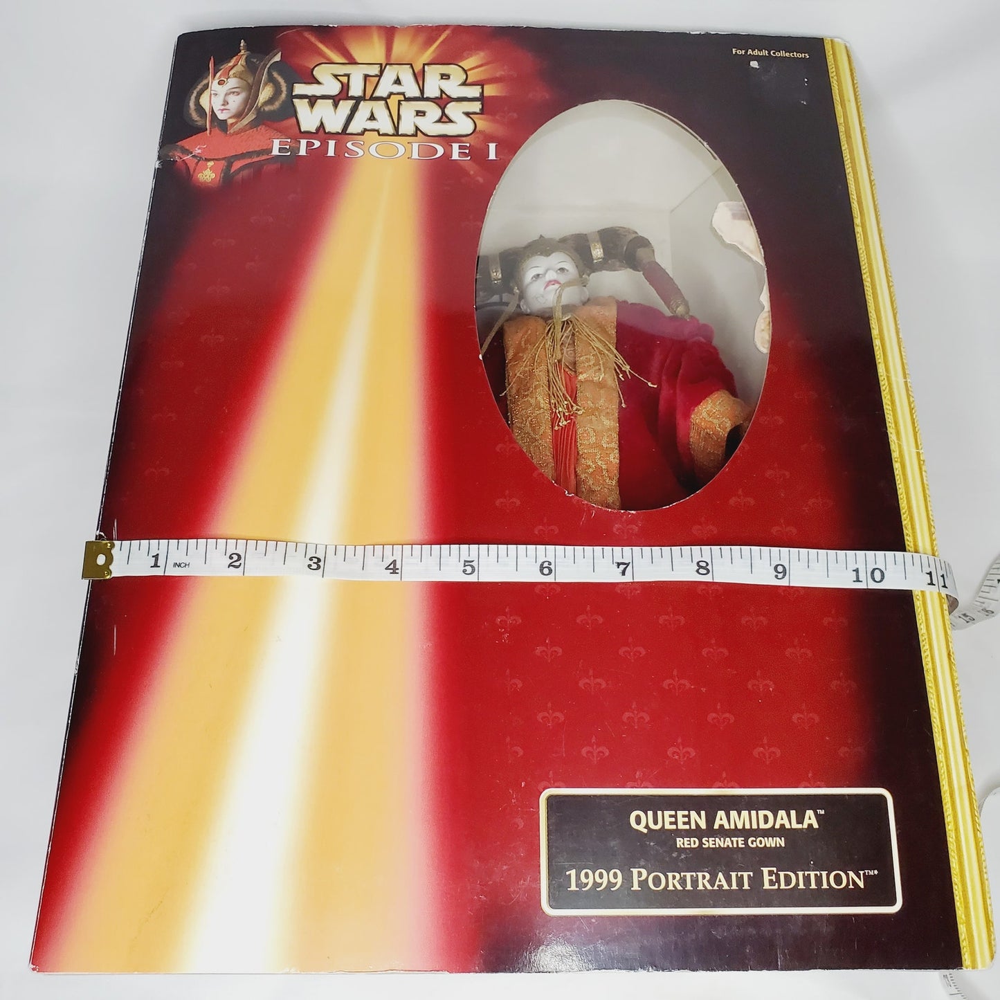 '99 Vintage  Star Wars Queen Amidala Natalie Portman Porcelain Doll Hasbro - NIB