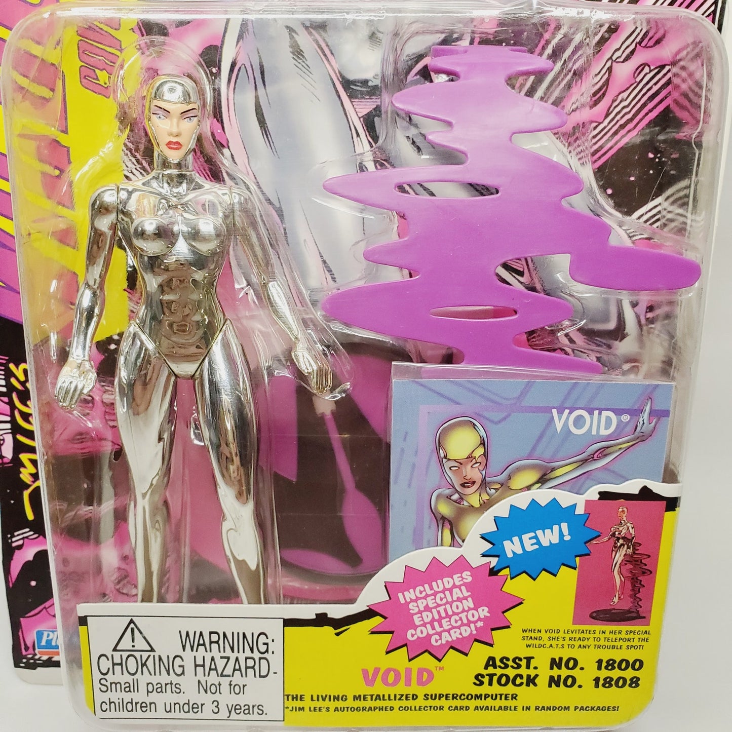 '95 Vintage Wild Cats Void "The Living Supercomputer" Jim Lee Playmate - NIB