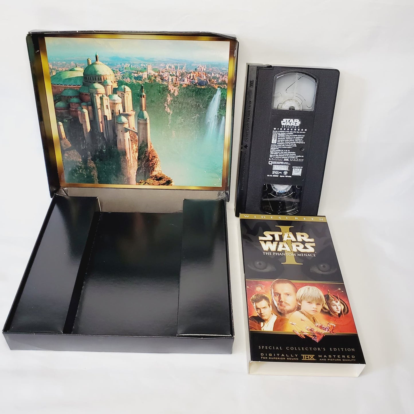 Star Wars Phantom Menace Vintage Special Collector Edition VHS w/ Bonus Film '99