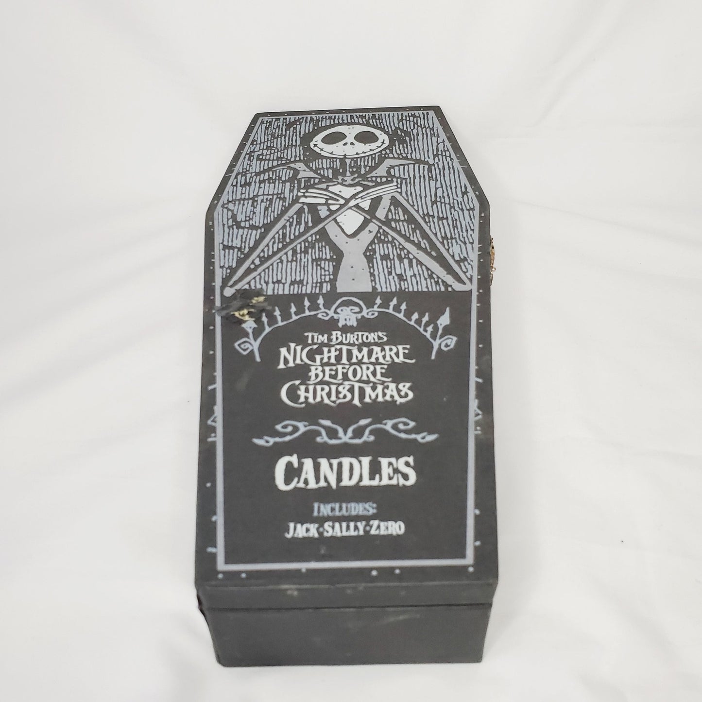 Disney Jack Skellington Nightmare Before Christmas Vintage Figurine Candles. Unused - NWT