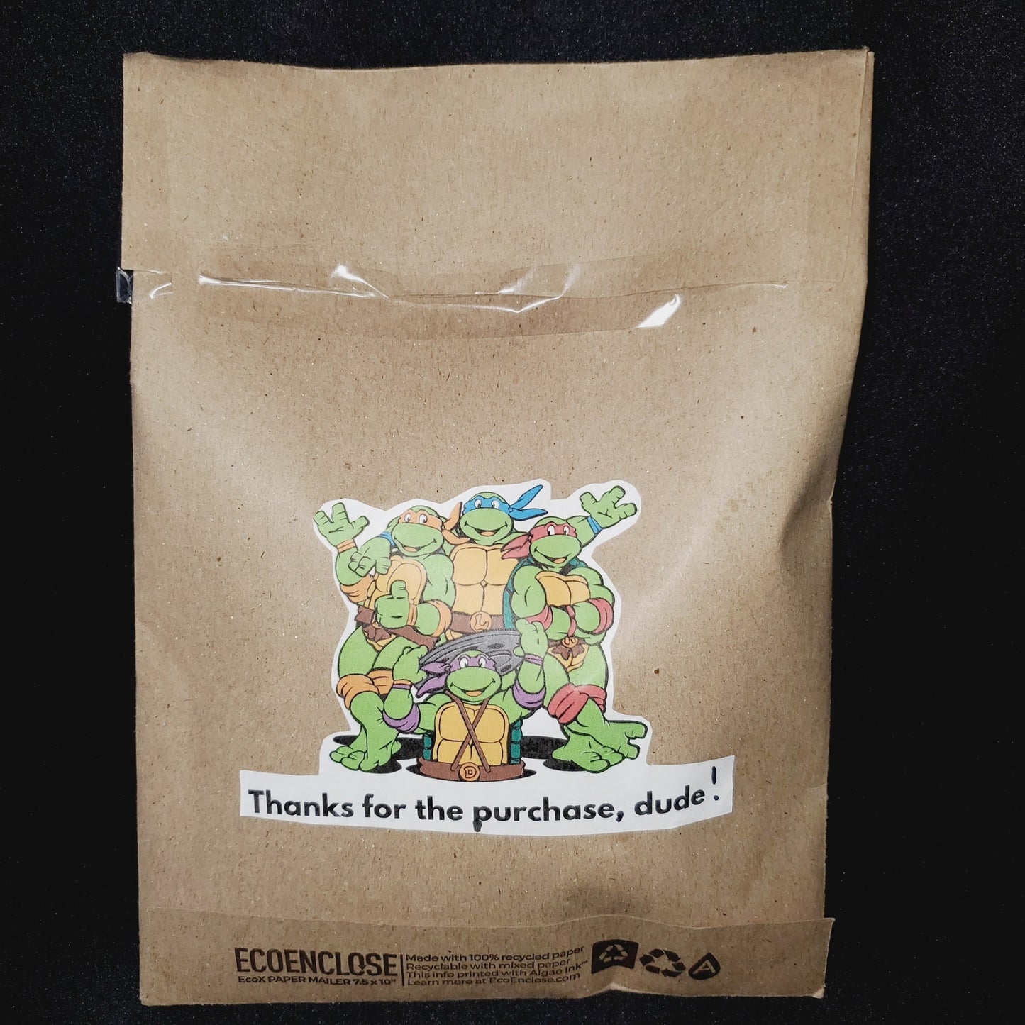 '90s TMNT Mystery Bag. 2x Vintage TMNT Loose Figs + BONUS McD's Mystery Toy