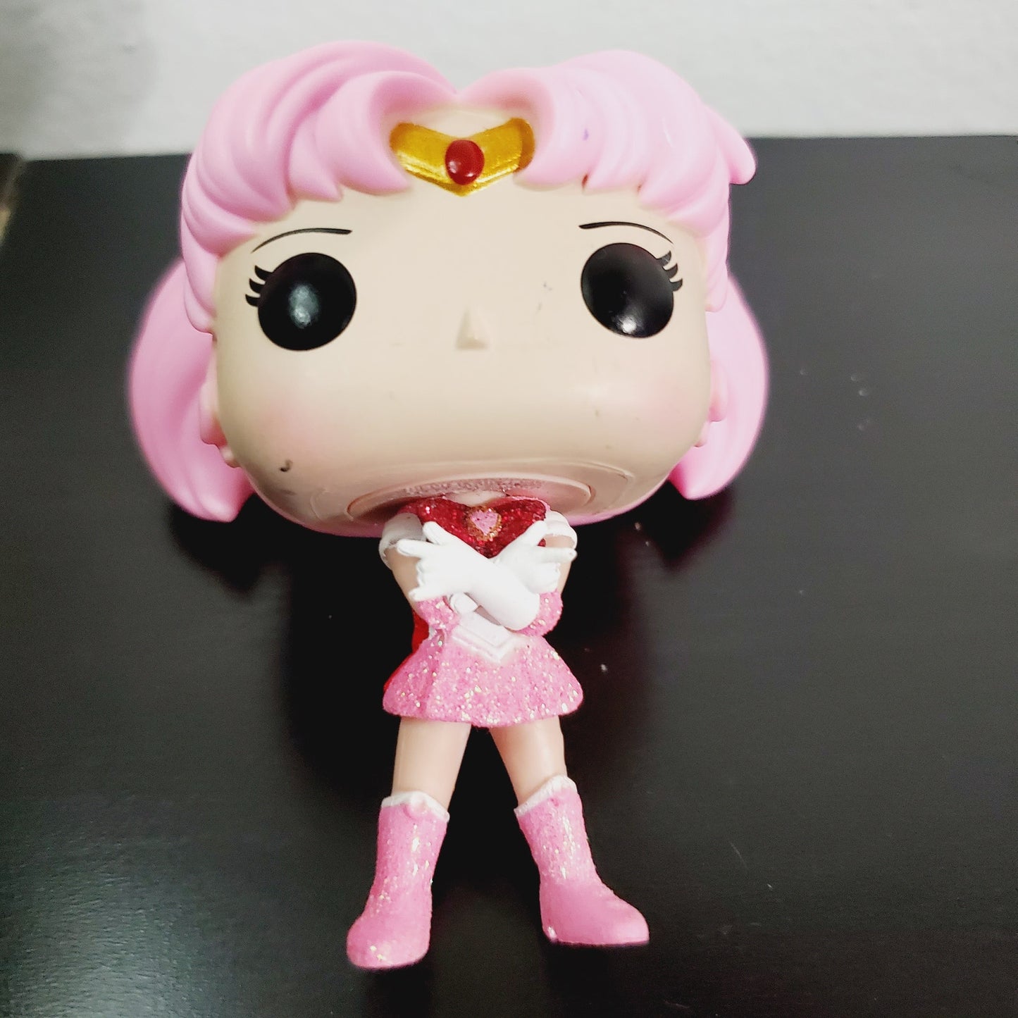 Sailor Chibi Moon Sailor Moon Pink Glittery Funko Pop Kawaii