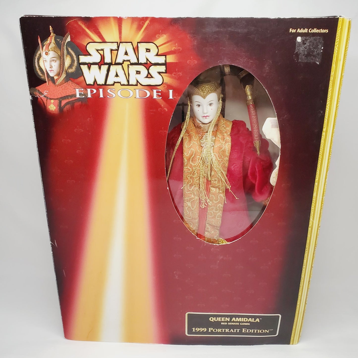 '99 Vintage  Star Wars Queen Amidala Natalie Portman Porcelain Doll Hasbro - NIB