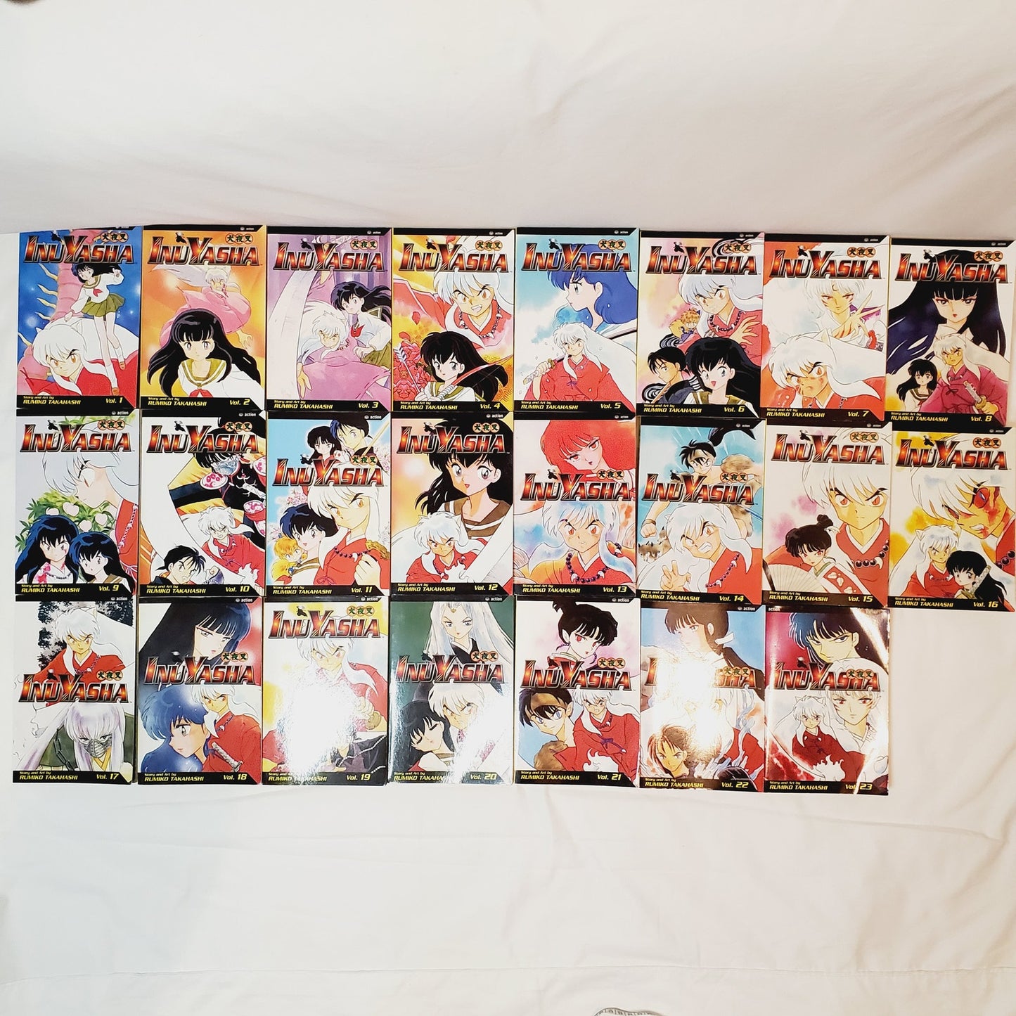 InuYasha Vintage '03 Complete 1-23 Solid Run Action Eng Rumiko Takahashi-LNew