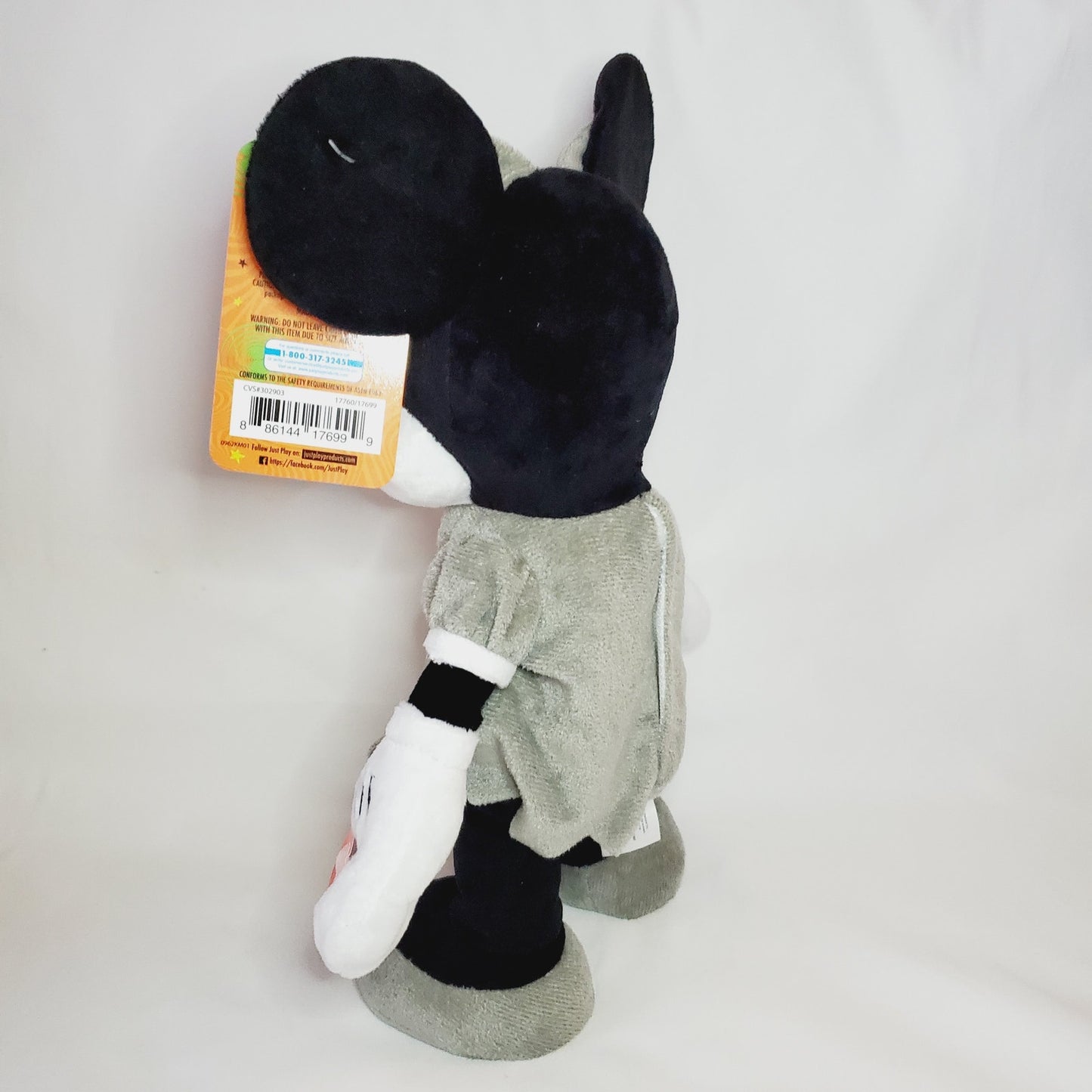 Disney & JustPlay Halloween Minnie Mouse Stepper Dancing Toy (Tested) 14" - NWT