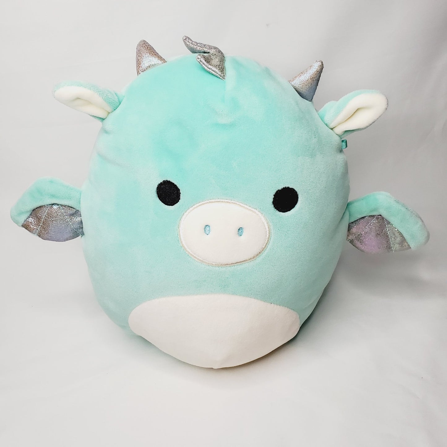 4 Dragon Squishmallows: Luxmen, Baiden, Avrill, Miles. Stuffed Animals. Plushies