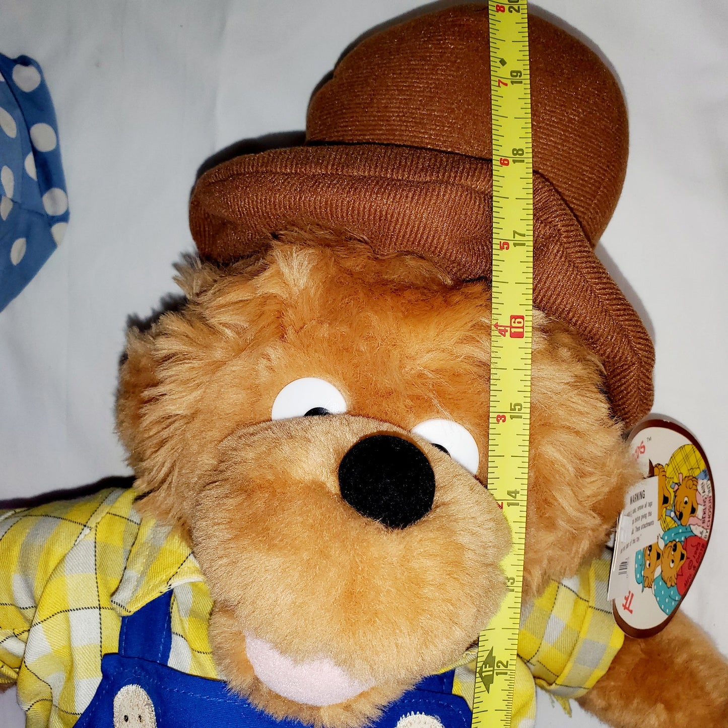'93 Vintage The Berenstains Bears Chosum Int'l Soft Plush Full Set of 4 - NWT