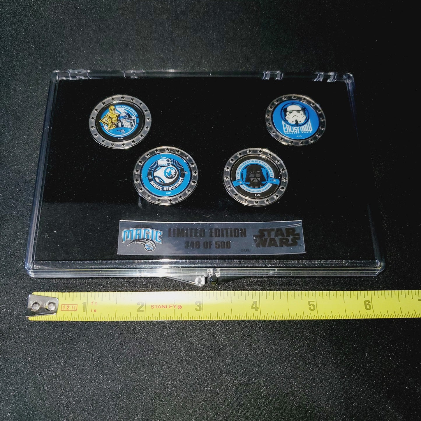 Disney & NBA Orlando Magic Star Wars Night Exclusive Collectors Set 348 of 500