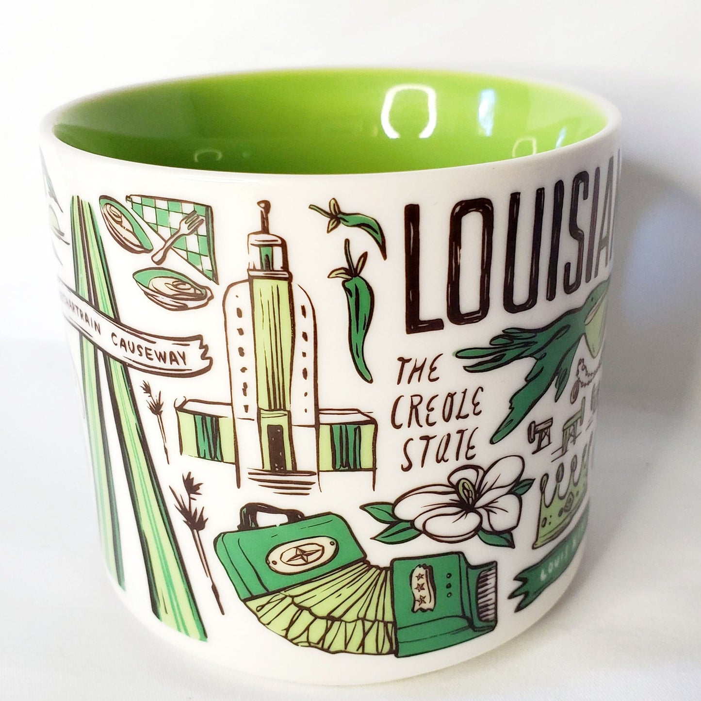 Starbucks Louisiana The Creole State Ceramic "BEEN THERE SERIES" 2019 Mug - LNew