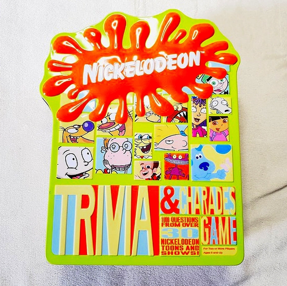 Nickelodeon Bundle. Trivia Game, Truth or Square Wii Game, Mug, Graphic Tee and more