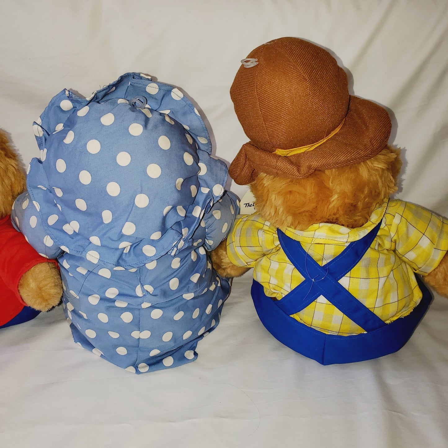 '93 Vintage The Berenstains Bears Chosum Int'l Soft Plush Full Set of 4 - NWT