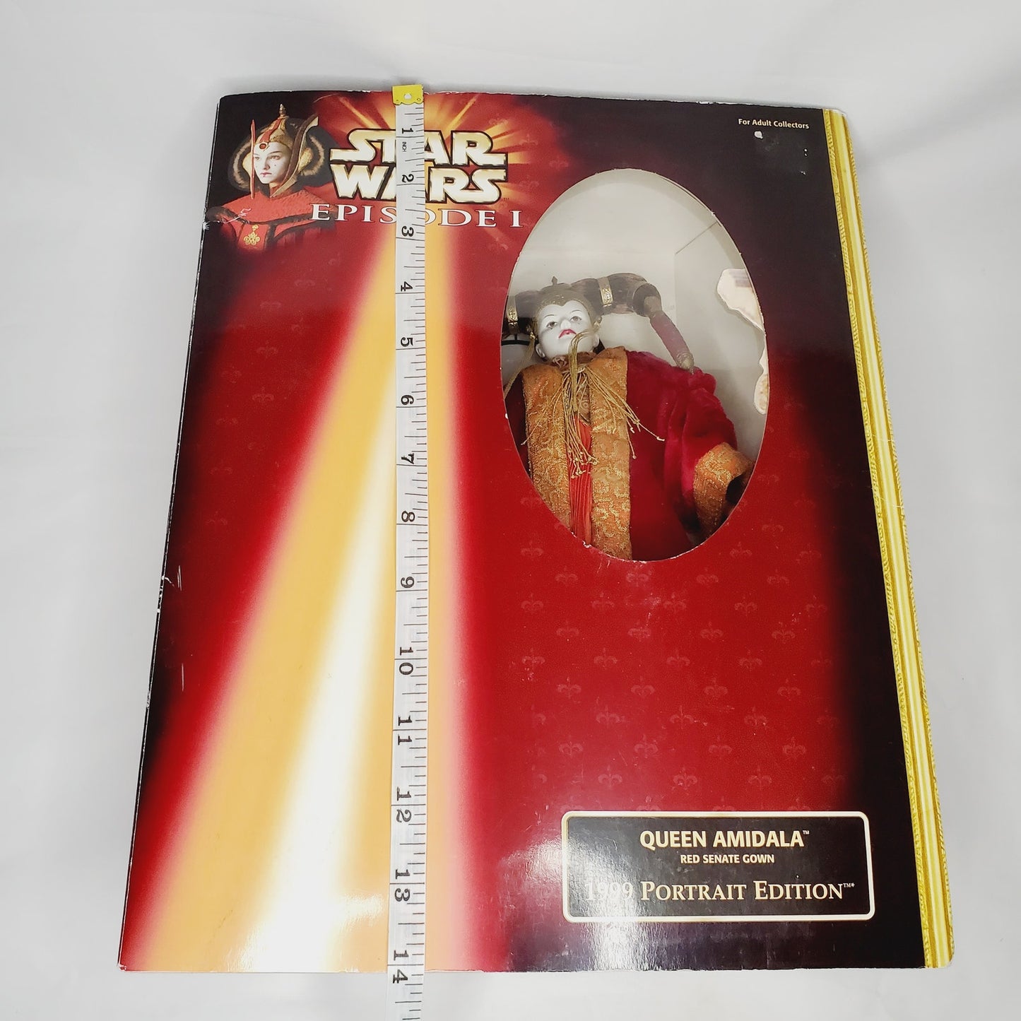 '99 Vintage  Star Wars Queen Amidala Natalie Portman Porcelain Doll Hasbro - NIB