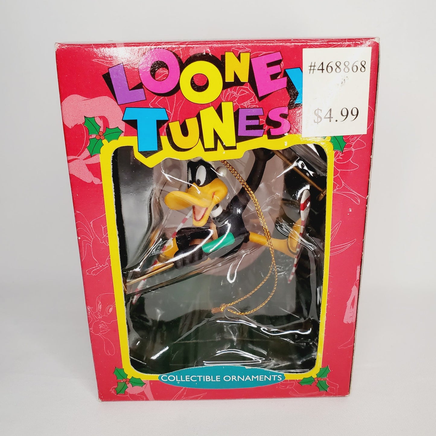 '96 Vintage Looney Tunes Christmas Collectible Ornaments and Snow Globe - NIB&NWT