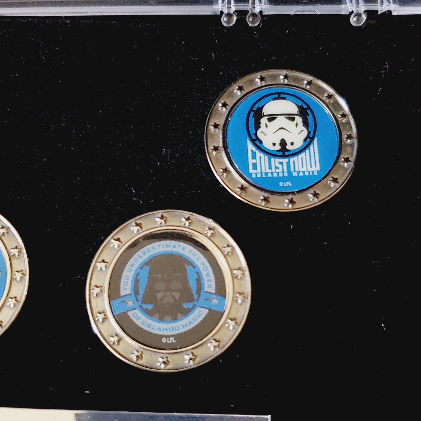 Disney & NBA Orlando Magic Star Wars Night Exclusive Collectors Set 348 of 500