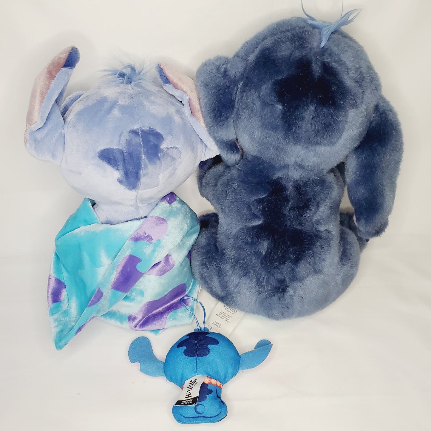 Disney Stitch, Baby Stitch, Keychain W/ Coconut Plush Stuffed Animal Bundle-NWOT