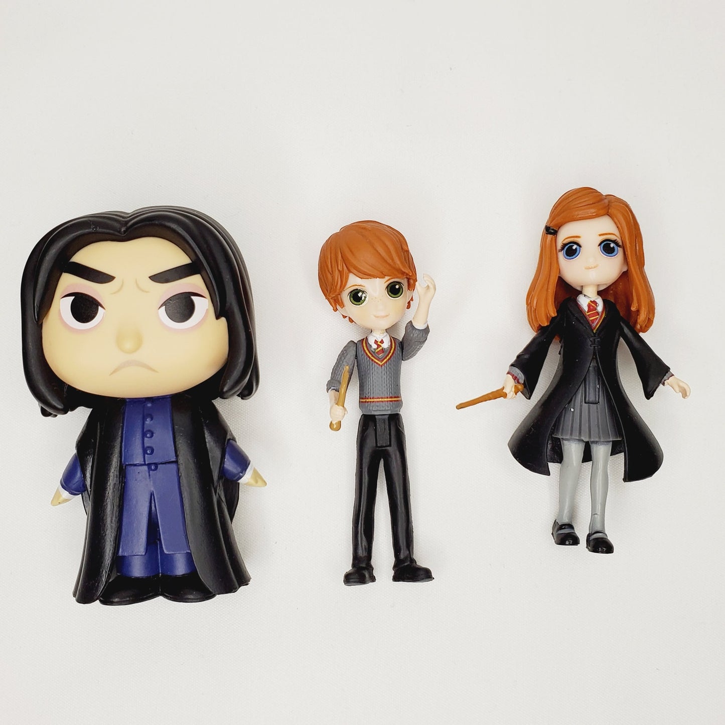 Harry Potter & Hermione Granger Toy Dolls. Ron Funko. Mini Ron, Ginny, Snape - LNew