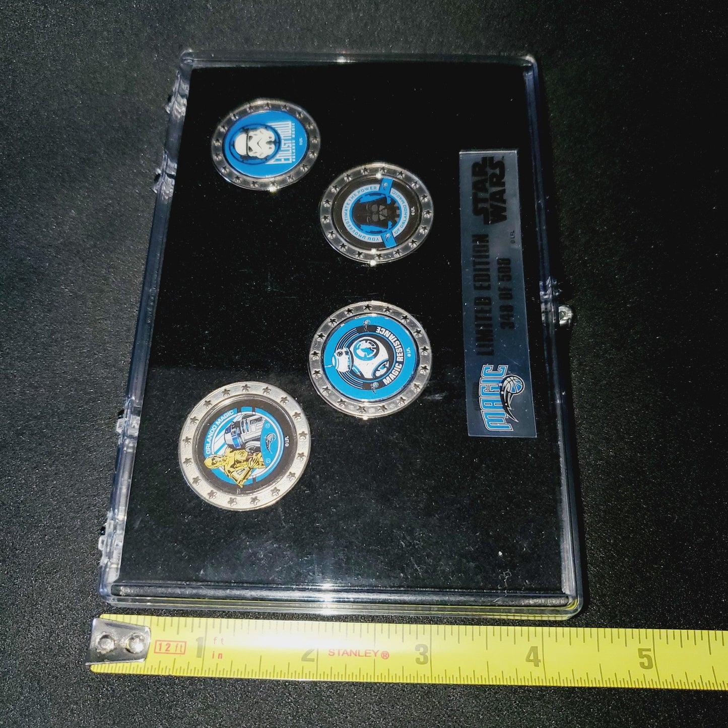 Disney & NBA Orlando Magic Star Wars Night Exclusive Collectors Set 348 of 500