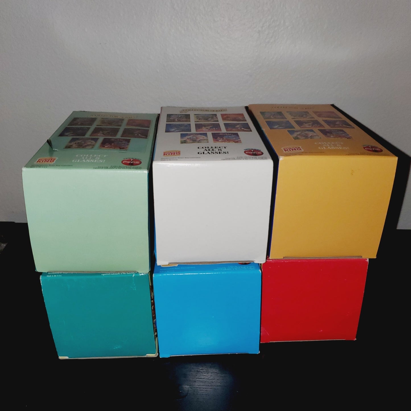 6 Vintage '94 Disney Burger King Collectors Series Movie Cups $10 each - LNew